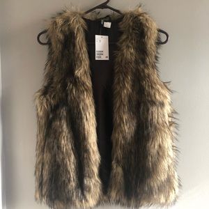 H&M: Faux Fur Vest